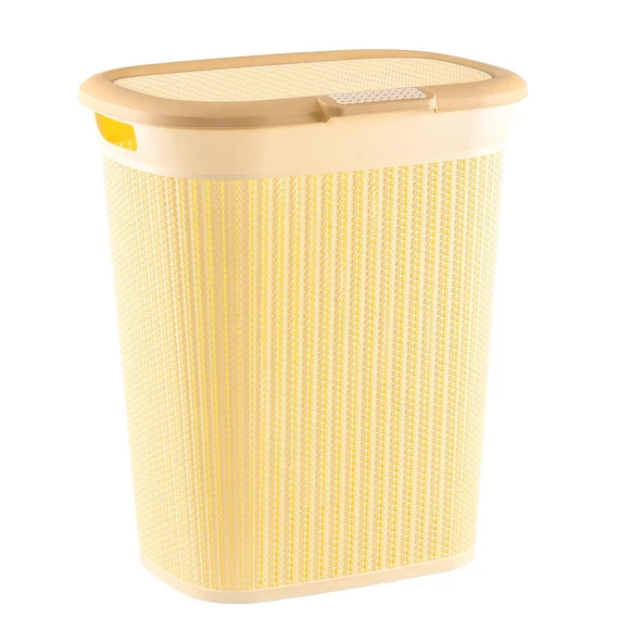 PlastArt Bambu 45 lt. Kirli Çamaşır Sepeti - 3