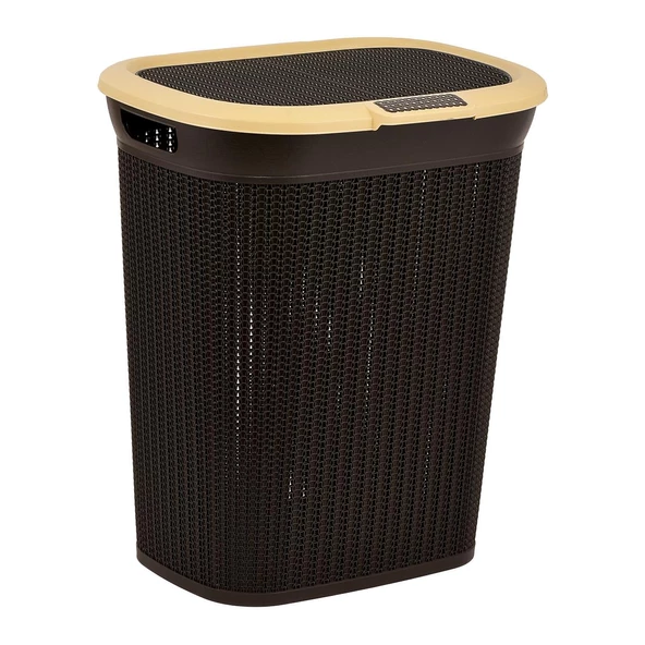 PlastArt Bambu 45 lt. Kirli Çamaşır Sepeti - 2