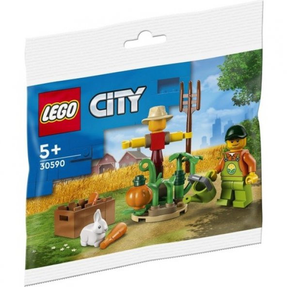 LEGO City 30590 Farm Garden & Scarecrow Polybag (34 Parça)