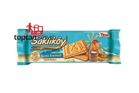 Ülker Saklıköy Sütlü Kremalı Bisküvi 100gr 24 adet - 3
