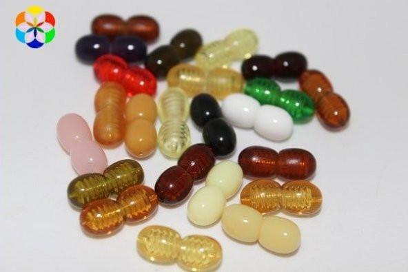 Kehribar Klips - Vidalı Klips Seti 23 Değişik Renk - 2