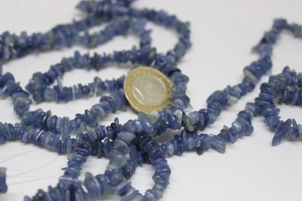 Delikli Kyanit  Taşı Mini Boy 50 adet ürün görseli