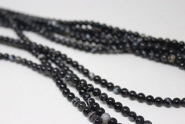 Akik Taşı Dizi 6mm (17309) - Resim 4