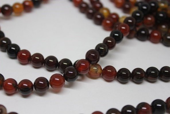 Akik Taşı Dizi 8mm (17303) ürün görseli 1