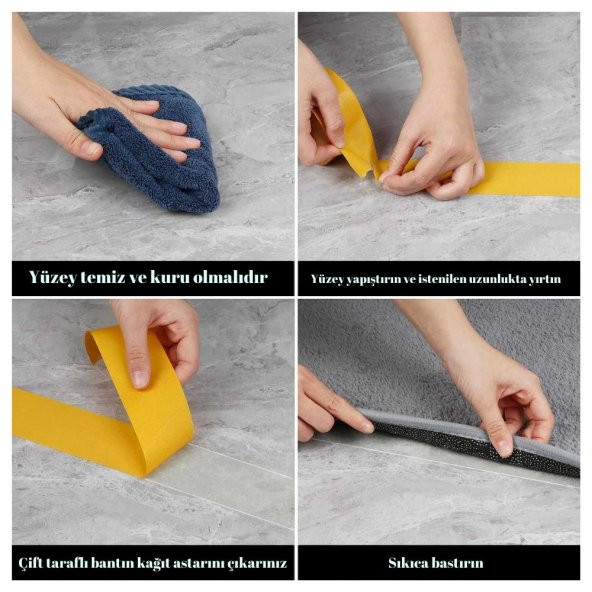 Çift Taraflı Bant İnce Şeffaf 48 mm 20 Metre 1 Adet Artlantis Resim Tablo Fotoraf Halı Yapıştırıcısı 1 Adet - 2