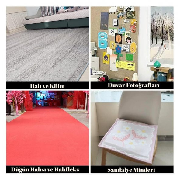 Çift Taraflı Bant İnce Şeffaf 48 mm 20 Metre 1 Adet Artlantis Resim Tablo Fotoraf Halı Yapıştırıcısı 1 Adet - 4