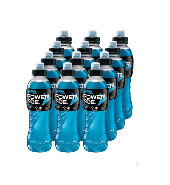 Powerade Karışık Meyveli Enerji İçeceği 500 ml 12 Adet