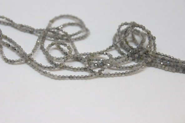 Labradorit Taşı Dizi 2mm - Resim 6
