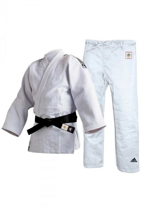 Adidas IJF Onaylı Judo Elbisesi Beyaz