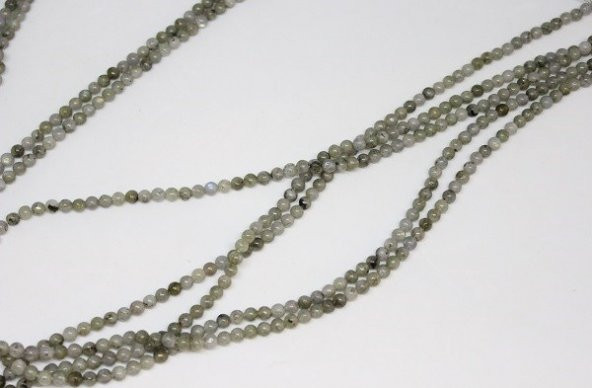 Labradorit Taşı Açık Renk Dizi 4mm ürün görseli 1
