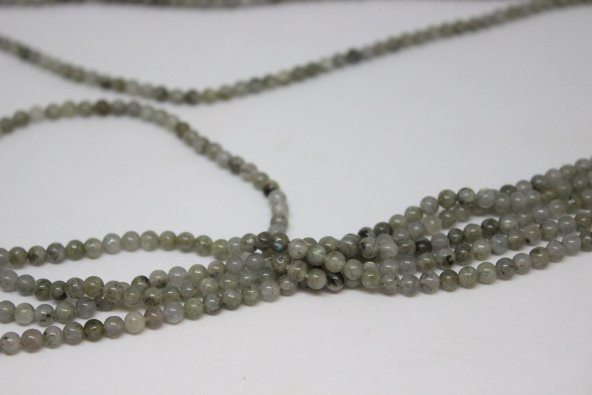 Labradorit Taşı Açık Renk Dizi 4mm - Resim 5