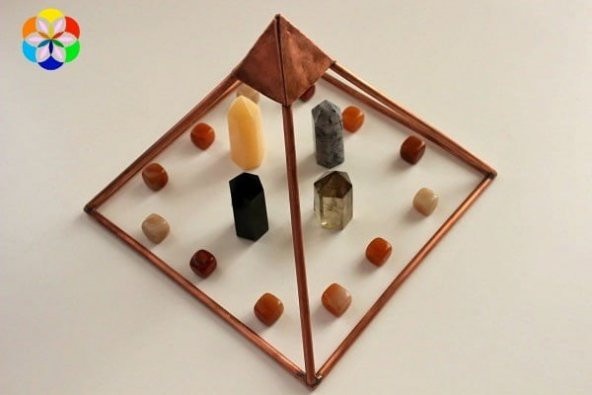 Bakır Piramit KEOPS El Yapımı - Resim 2