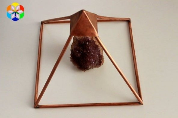 Bakır Piramit KEOPS El Yapımı - Resim 5