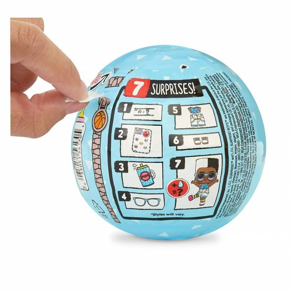 Orjinal LOL Erkek Bebek Lol 7 Sürpriz Erkekler L.O.L BEBEK Sürpriz Set - 2