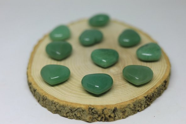 Aventurin Taşı Kalp Şekilli (14-16gr) - Resim 2