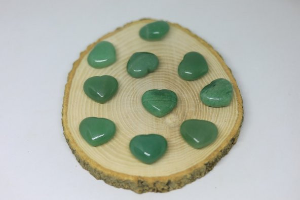 Aventurin Taşı Kalp Şekilli (14-16gr) - Resim 4