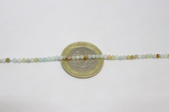 Amazonit Taşı Dizi 2mm - Resim 5