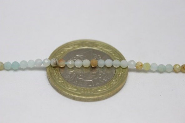 Amazonit Taşı Dizi 2mm - Resim 6