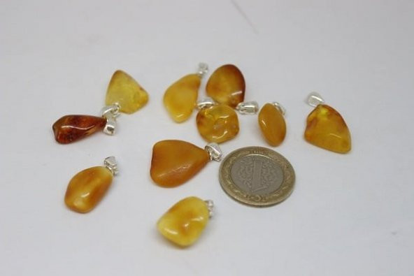 Kehribar Kolye Ucu - Resim 2