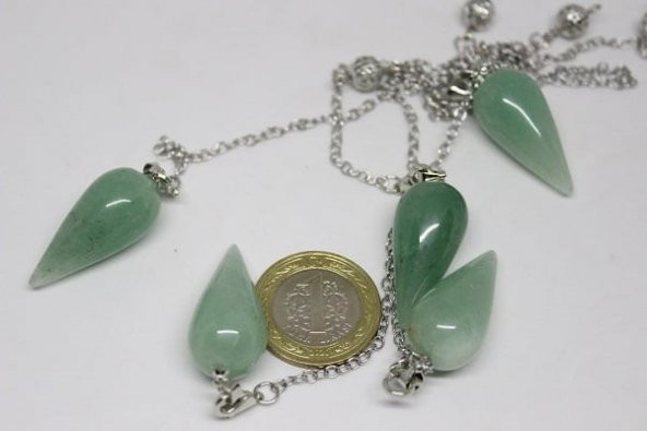 Aventurin Taşı Pandül Royal Quality Sivri Uçlu - Resim 4