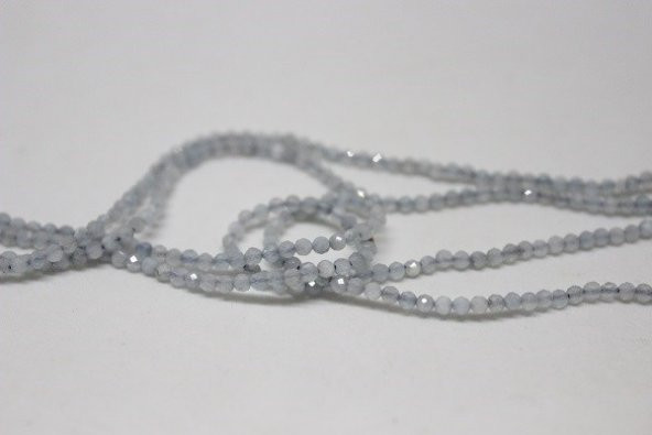 Akuamarin Taşı Dizi 2mm ürün görseli 1