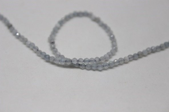 Akuamarin Taşı Dizi 2mm - Resim 4