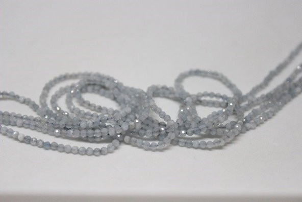 Akuamarin Taşı Dizi 2mm - Resim 7