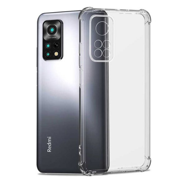Xiaomi Redmi Note 11 Pro 5G Kılıf Köşeleri Airbagli Kamera Korumalı Silikon - 5