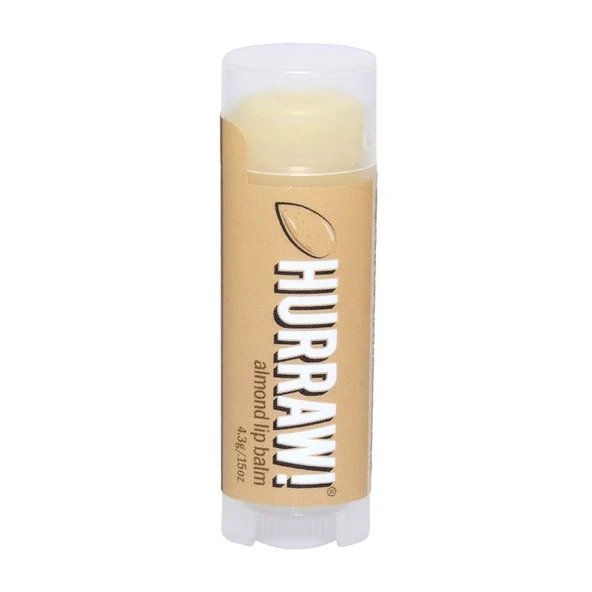 Hurraw Badem Özlü Dudak Balmı - Almond Lip Balm 4.3 gr. ürün görseli