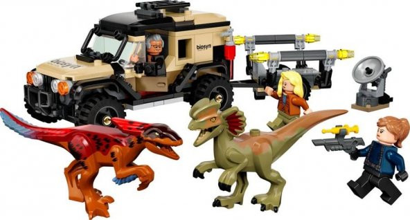 LEGO Jurassic World 76951 Pyroraptor and Dilophosaurus Transport - 2