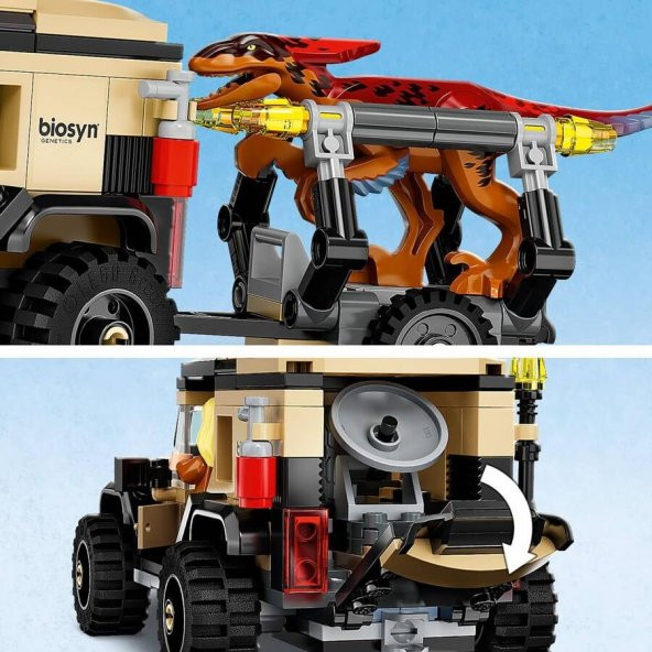 LEGO Jurassic World 76951 Pyroraptor and Dilophosaurus Transport - 3