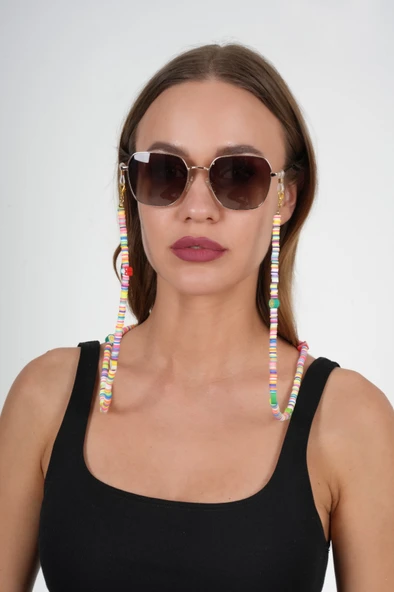 Fimo Meyveli Gözlük Zinciri - Kolye - Bileklik - 3