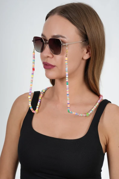 Fimo Meyveli Gözlük Zinciri - Kolye - Bileklik - 2