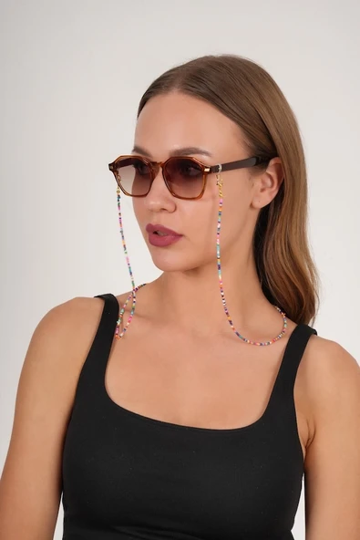 Kum Boncuk Gözlük Zinciri - Kolye - Bileklik - 6