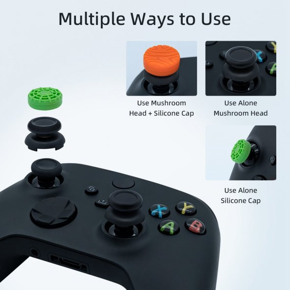 İpega Xbox Series X/S/One Kollara Uyumlu Analog Koruyucu Ve Yükseltici - 3