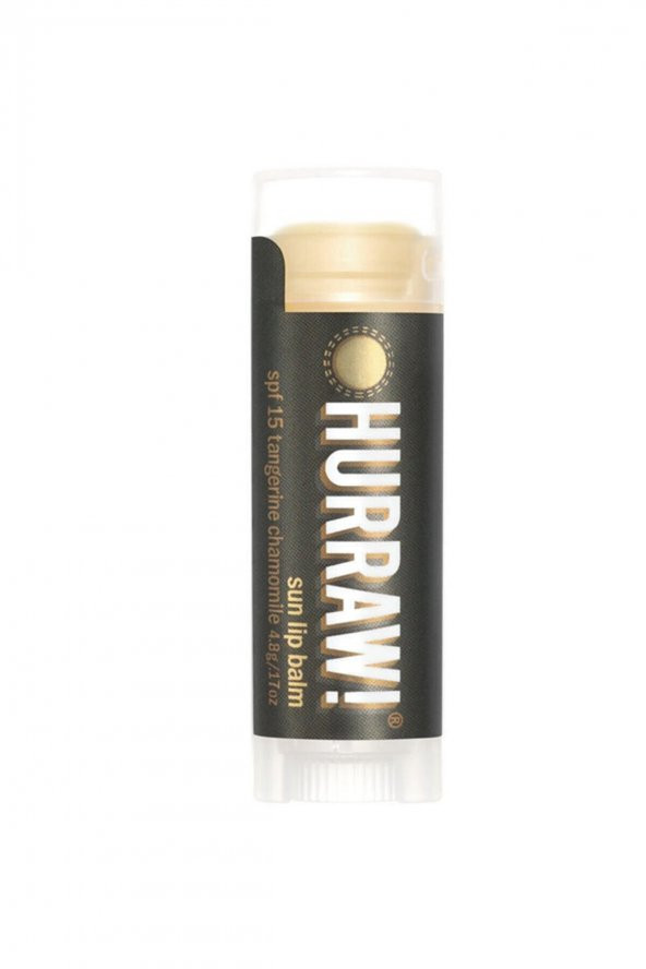 Hurraw Sun Lip Balm SPF15 - Güneş Koruyuculu 4.3 gr.