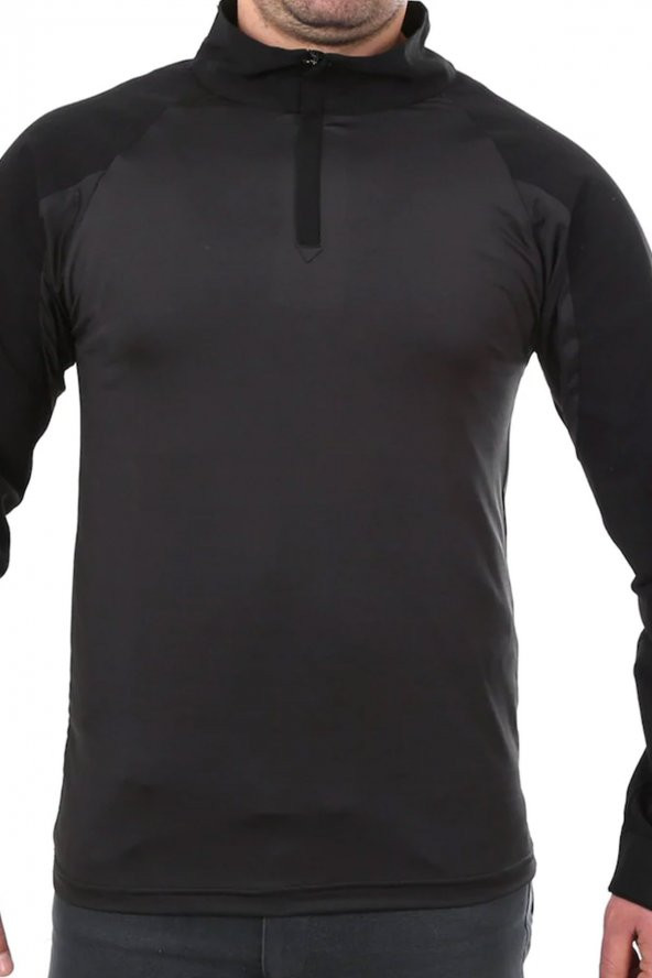 Siyah Tactical Askeri Combat Uzunkol Tişört - Asker Operasyon T-shirt - 2