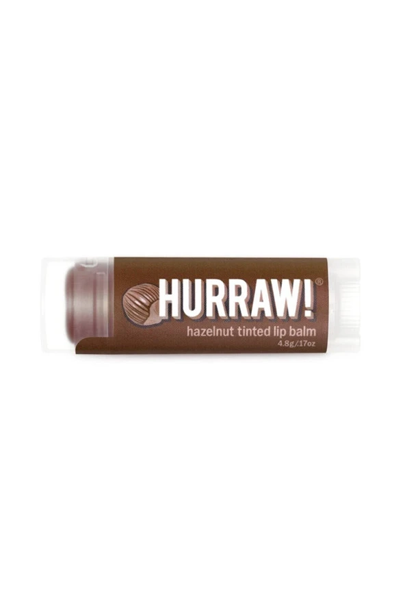 Hurraw Hazelnut Tinted Dudak Balmı Fındık 4.3 gr.