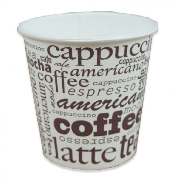 Karton Bardak 4 Oz 200 Adet Türk Kahvesi & Espresso