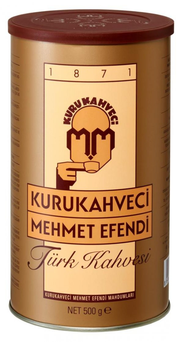 Mehmet Efendi Kahve 500 Gr Teneke Kutu