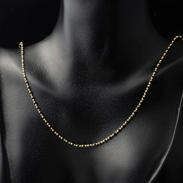 Siyah Mineli Trend Altın Set Takımı - Resim 4