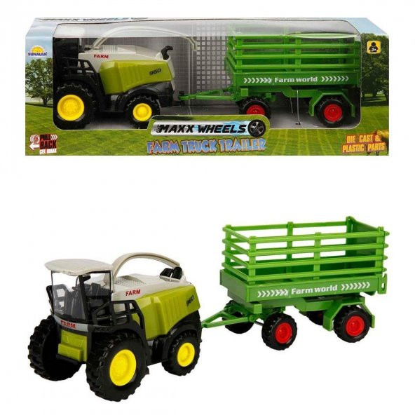 Sunman 2554 Maxx Wheels Traktör ve Çiftlik Araçları