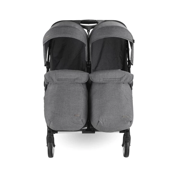 Babyhope BH-3077 City Twin İkiz Bebek Arabas - 7