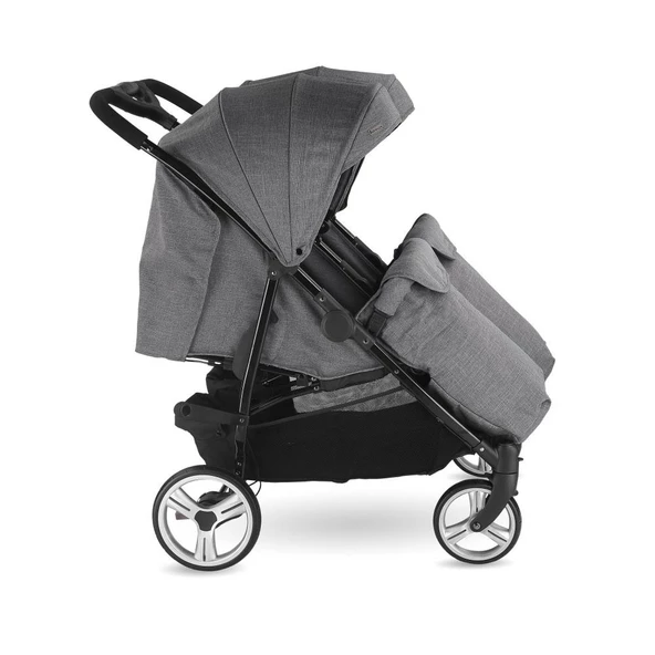 Babyhope BH-3077 City Twin İkiz Bebek Arabas - 6