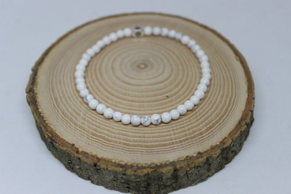 Havlit Taşı Bileklik 4mm ürün görseli 1