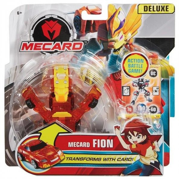 Orjinal Mecard Delüks Aksiyon Figürleri Dönüşebilen Mecard Delüks Figür Fion - Resim 8
