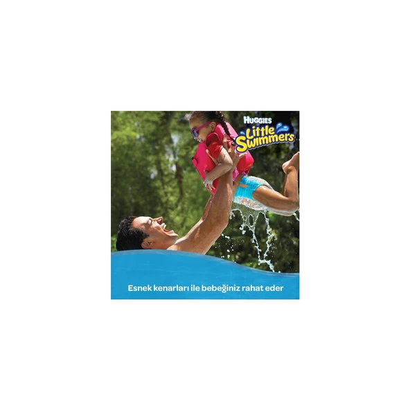 Huggies Little Swimmer Mayo Bez 5-6 Beden 12-18 kg Disney Dory Temalı Havuz Deniz Bebek Bezi Büyük Boy - 5