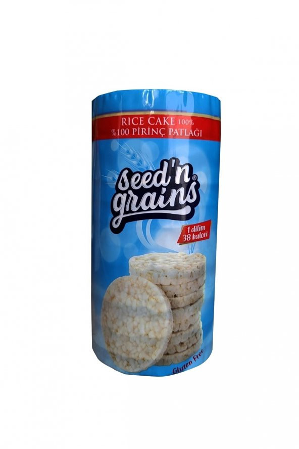 Seedn Grains Rice Cake Pirinç Patlağı 135 gr 6 Adet - 2