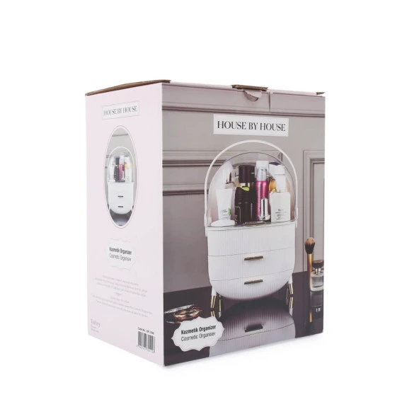House By House Çekmeceli Makyaj Kozmetik Düzenleyici Organizer Krem - 5