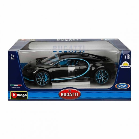 Bburago 1:18 Bugatti Chiron 42 Seconds Model Araba - 7